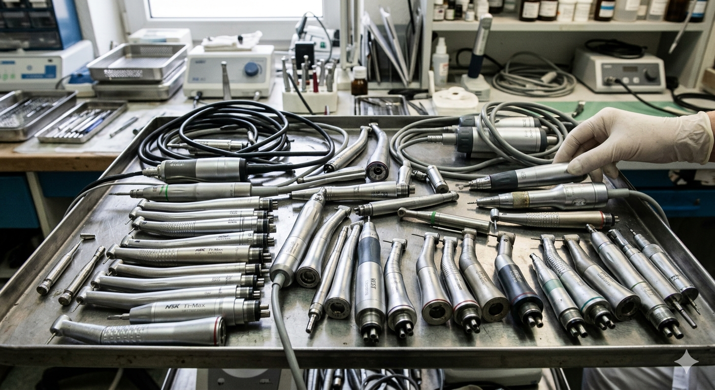 Dental handpiece repair — JP Dental
